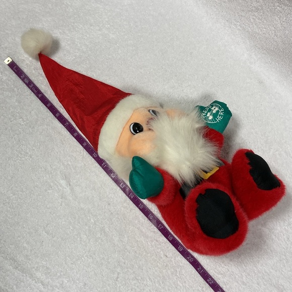 Vintage DanDee Santa Claus Plush Singing (Jingle Bells) - Picture 3 of 7